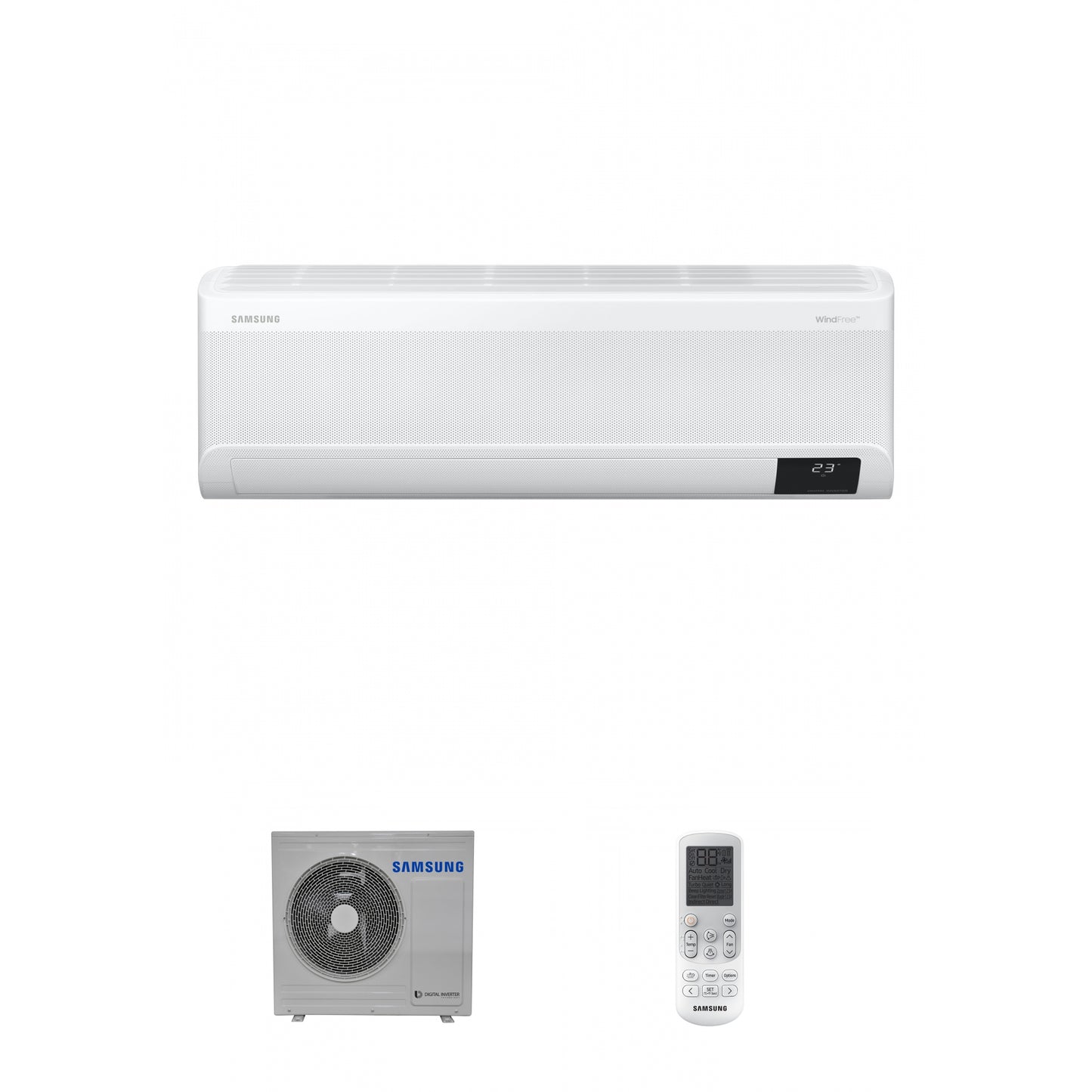 Samsung CAC 7.1kW Wall mounted WindFree unit with wireless controller