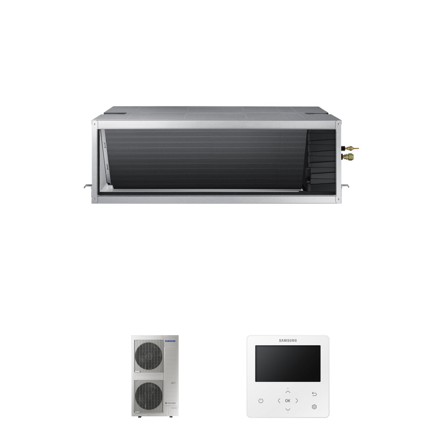 Samsung CAC 25kW Large Ducted unit with colour premium wired controller