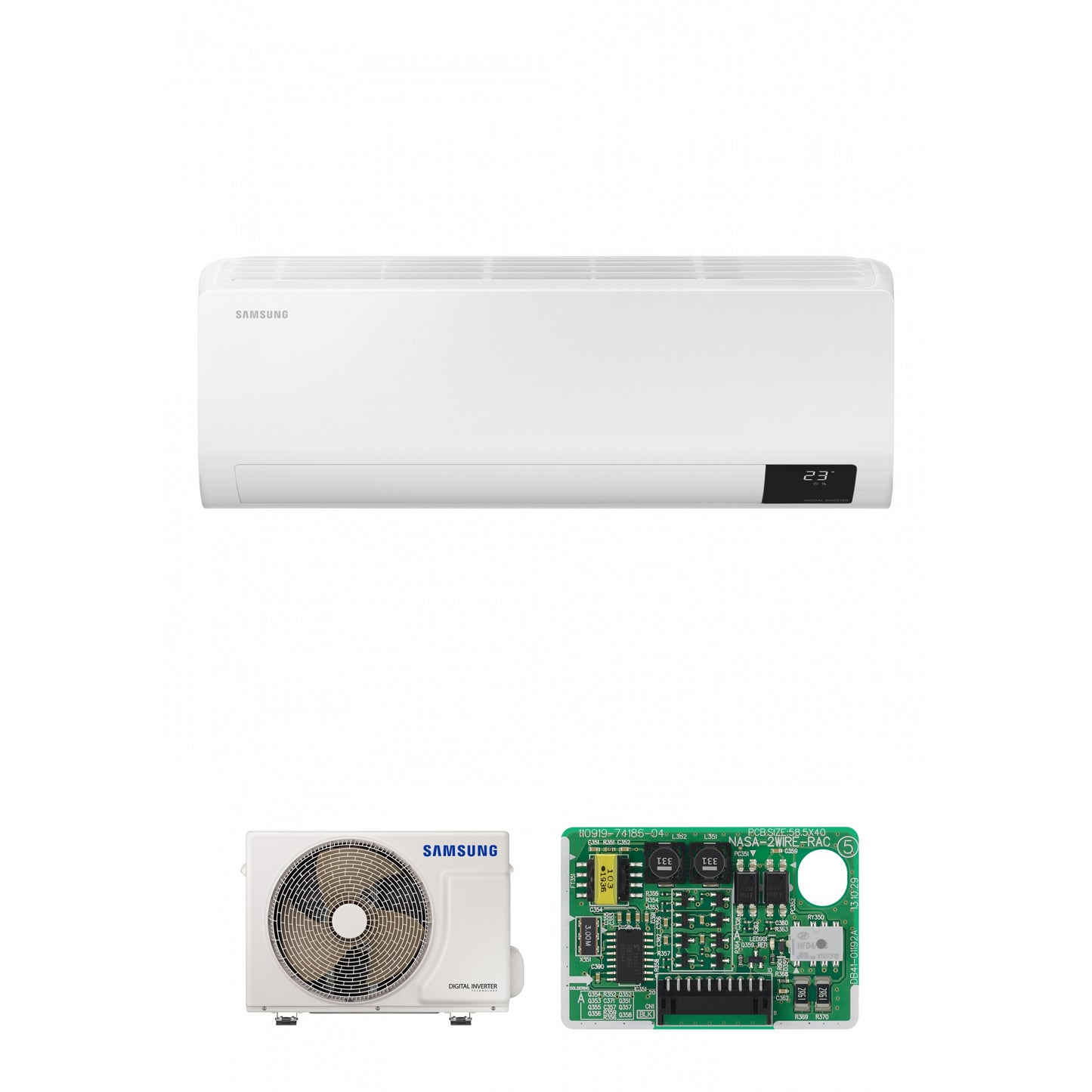 Samsung RAC Luzon 1, 3.5kW Wall mounted with central control interface