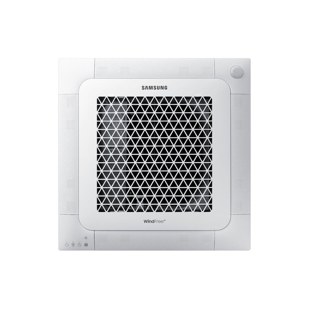 Samsung CAC 2.6kW Mini 4 way cassette high efficiency WindFree with mini 4 way fascia panel and colour premium wired controller