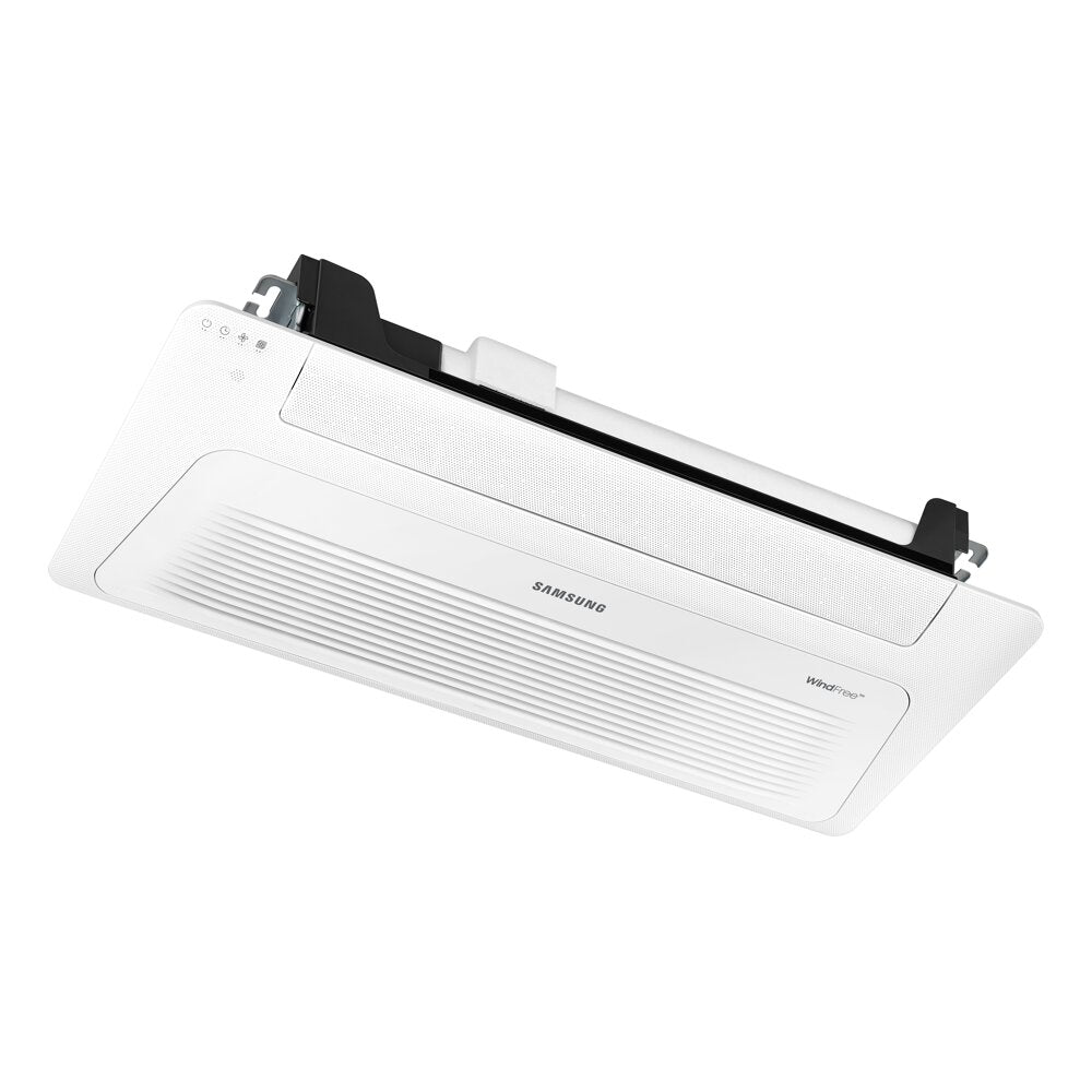 Samsung CAC 3.5kW 1 Way cassette WindFree with 1 way medium fascia panel and colour premium wired controller