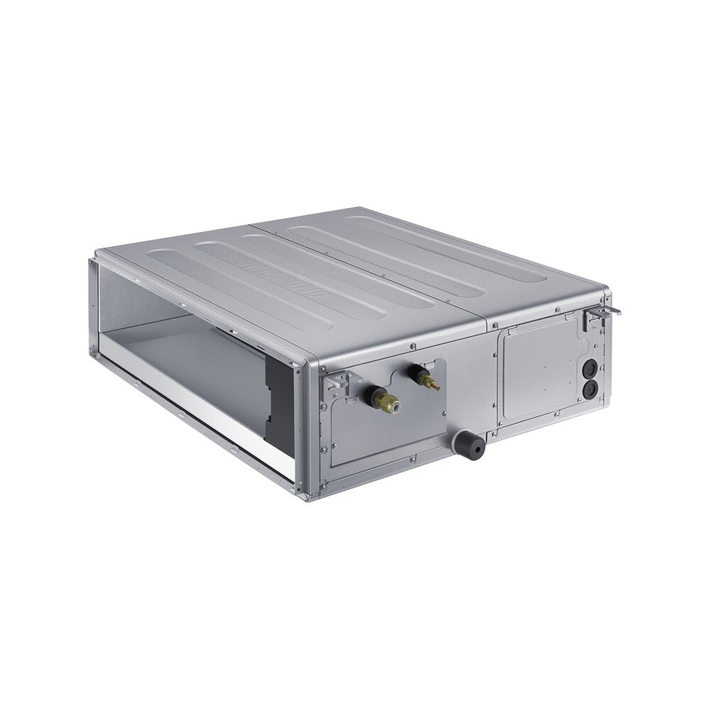 Samsung CAC 3.5kW Duct S unit with colour premium wired controller and external drain pump