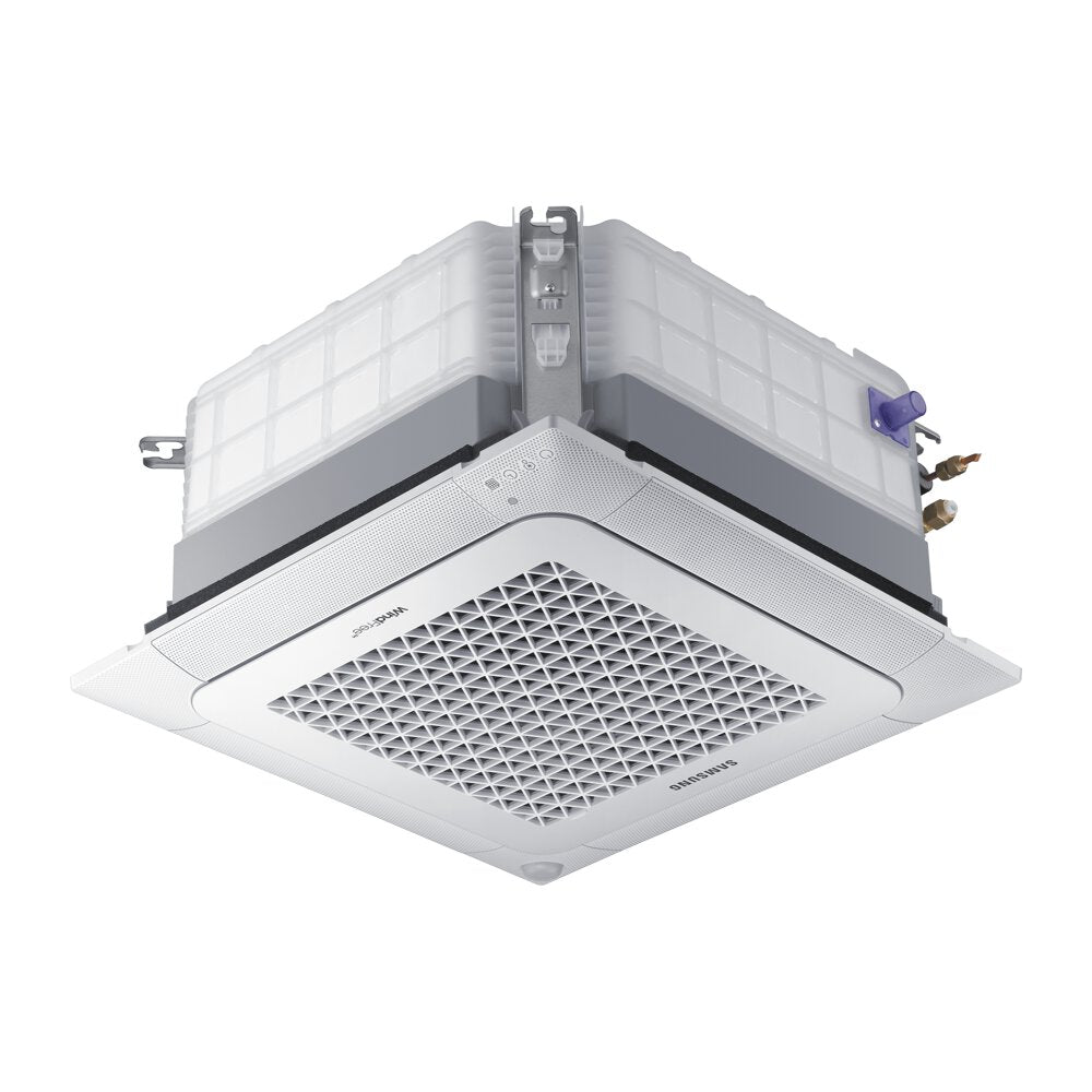 Samsung CAC 3.5kW Mini 4 way cassette WindFree with mini 4 way fascia panel and simplified wired controller