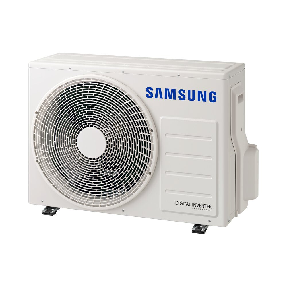 Samsung CAC 5.2kW 360 Cassette high efficiency with black circular fascia panel and simplified wired controller