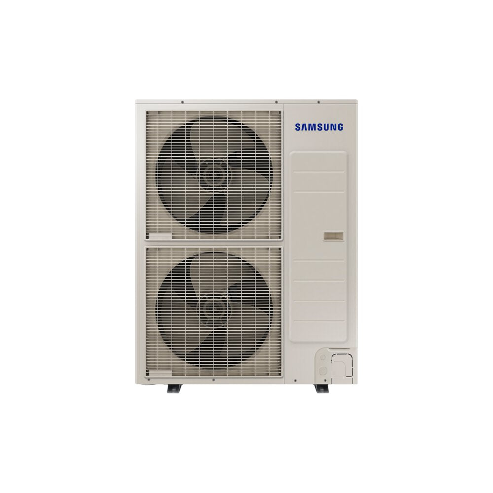 Samsung CAC 14kW 360 Cassette high efficiency with black square fascia panel and wireless controller