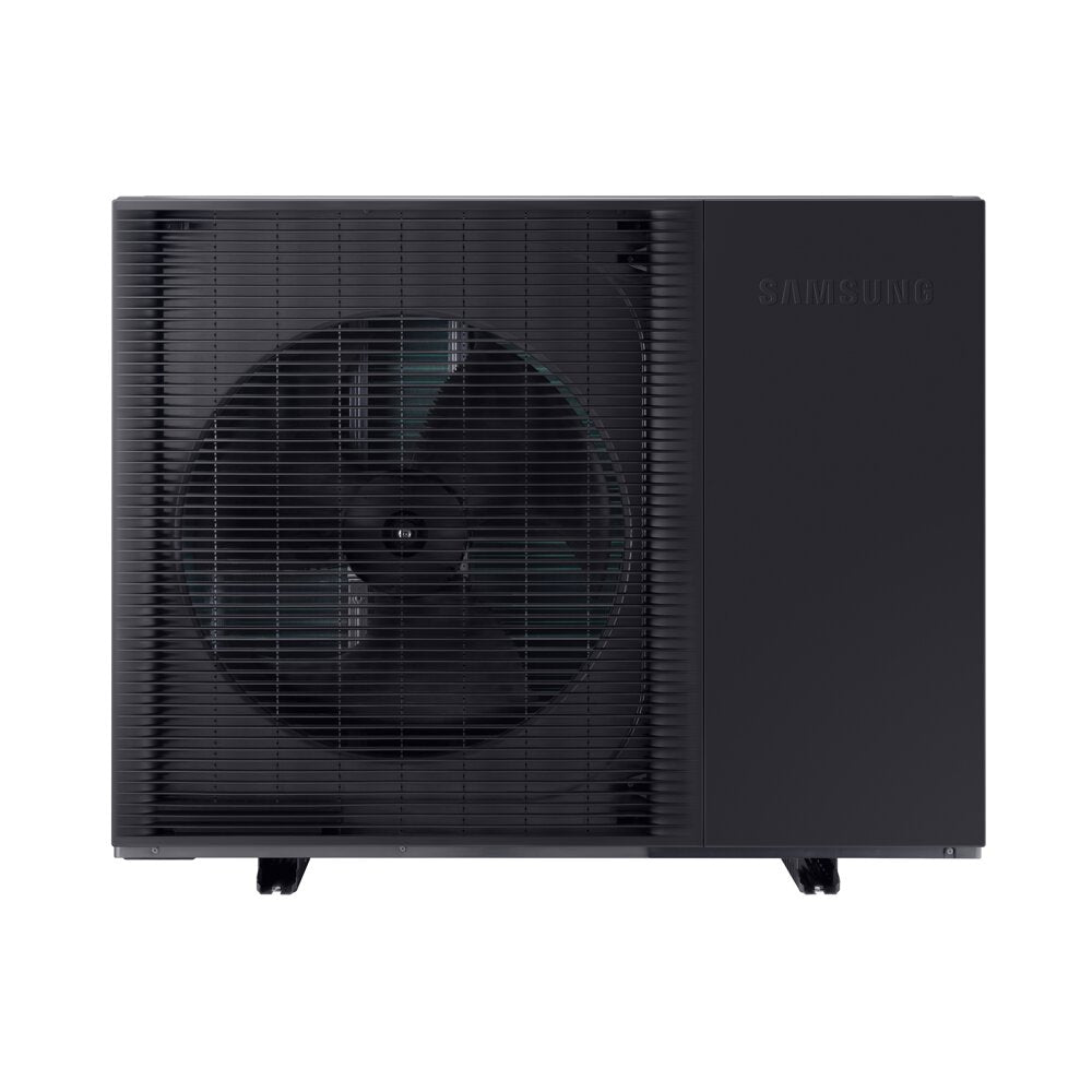 Samsung EHS 8.0kW Monoblock high temperature air source heat pump with 300L Pre plumbed air source heat pump cylinder with 50L buffer