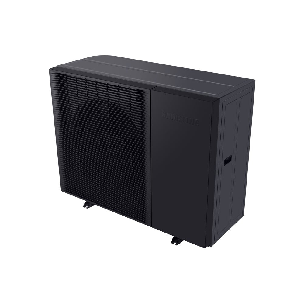 Samsung EHS 8.0kW Monoblock high temperature air source heat pump with 150L Pre plumbed air source heat pump cylinder with 50L buffer