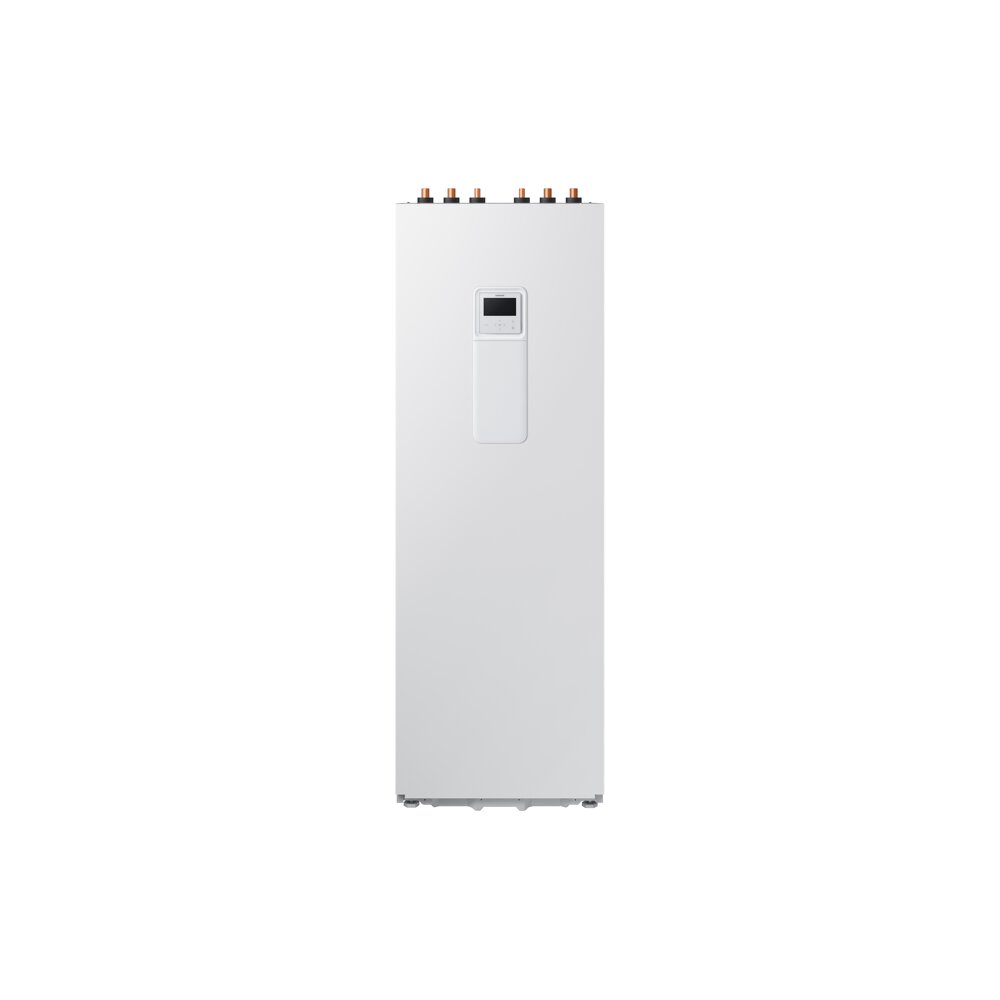 Samsung EHS 9.0kW Split air source heat pump with 200L tank, colour premium wired controller and 6.0kW backup heater