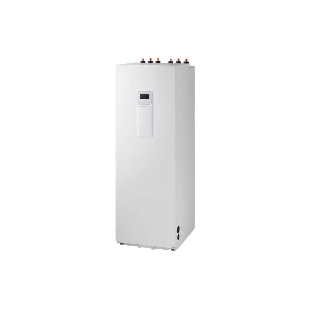 Samsung EHS 4.0kW Split air source heat pump with 200L tank, colour premium wired controller and 6.0kW backup heater