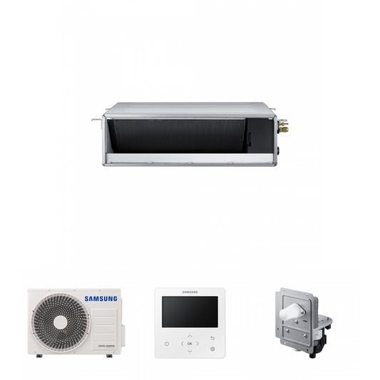 Samsung CAC 5.2kW Ducted high efficiency unit with colour premium wired controller and internal drain pump