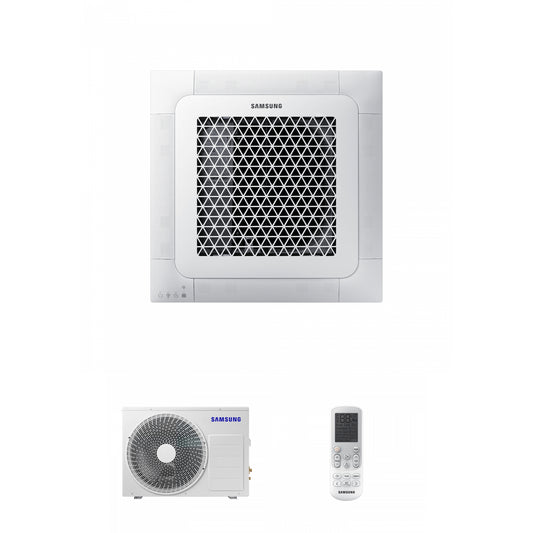 Samsung CAC 5.2kW Mini 4 way cassette WindFree with mini 4 way fascia panel and wireless controller