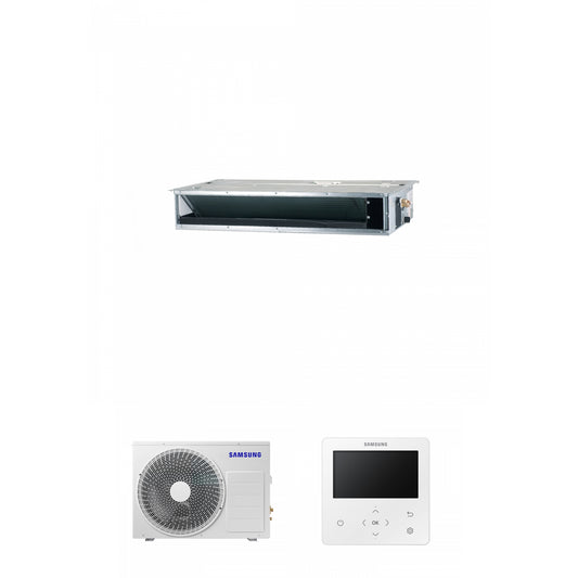 Samsung CAC 5.2kW Slim ducted high efficiency unit with colour premium wired controller