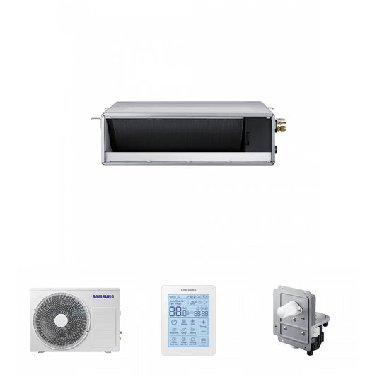 Samsung CAC 14kW MSP Ducted unit with simplified wired remote controller and internal drain pump