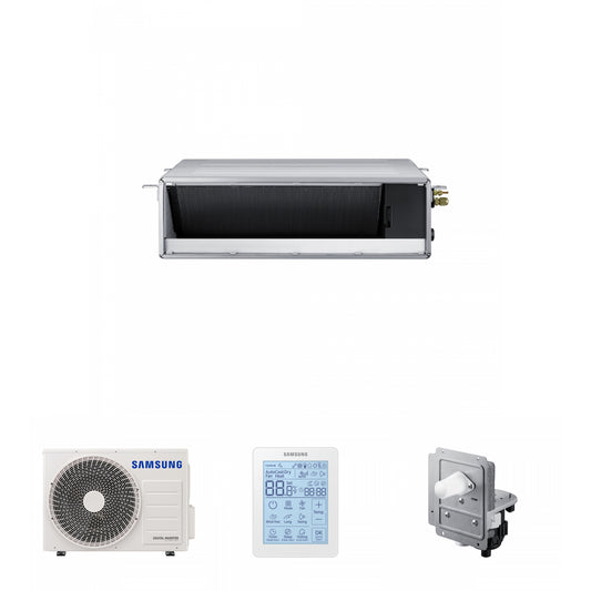 Samsung CAC 5.2kW Ducted high efficiency unit with simplified wired controller and internal drain pump