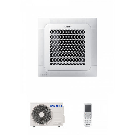 Samsung CAC 5.2kW Mini 4 way cassette high efficiency WindFree with mini 4 way fascia panel and wireless controller