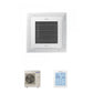 Samsung CAC 10kW 4 Way cassette high efficiency WindFree with 4 way fascia panel and simplified wired controller