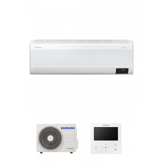 Samsung CAC 5.2kW Wall mounted high efficiency WindFree unit with colour premium wired controller