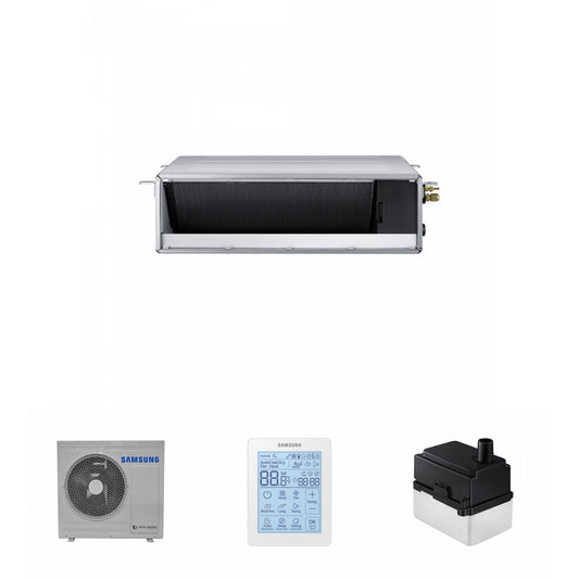 Samsung CAC 7.1kW MSP Ducted unit with simplified wired controller and external drain pump