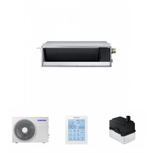 Samsung CAC 5.2kW Duct S unit with simplified wired controller and external drain pump
