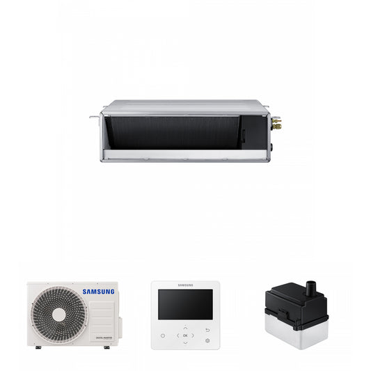 Samsung CAC 5.2kW Ducted high efficiency unit with colour premium wired controller and external drain pump