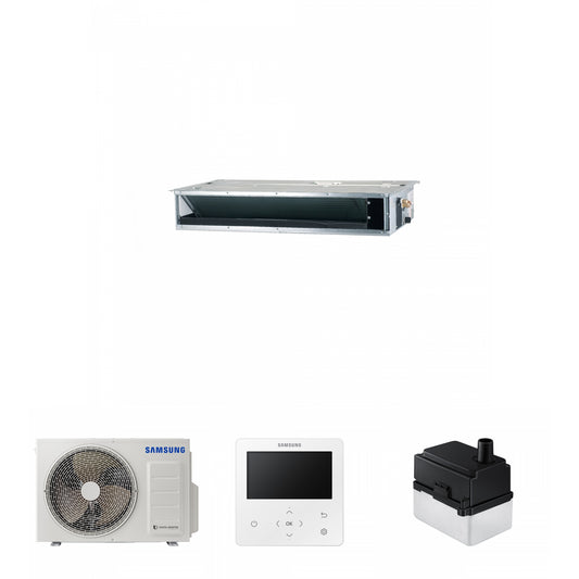 Samsung CAC 2.6kW Slim Ducted high efficiency unit with colour premium wired controller