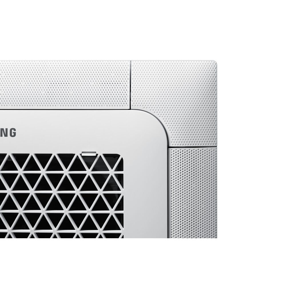 Samsung CAC 2.6kW Mini 4 way cassette high efficiency WindFree with mini 4 way fascia panel and colour premium wired controller
